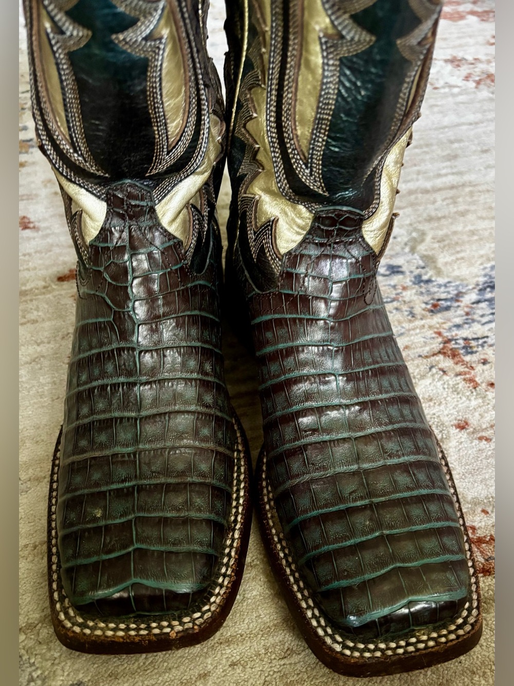 Ariat Silverado Caiman Men’s Western Boots - Picture 2 of 7